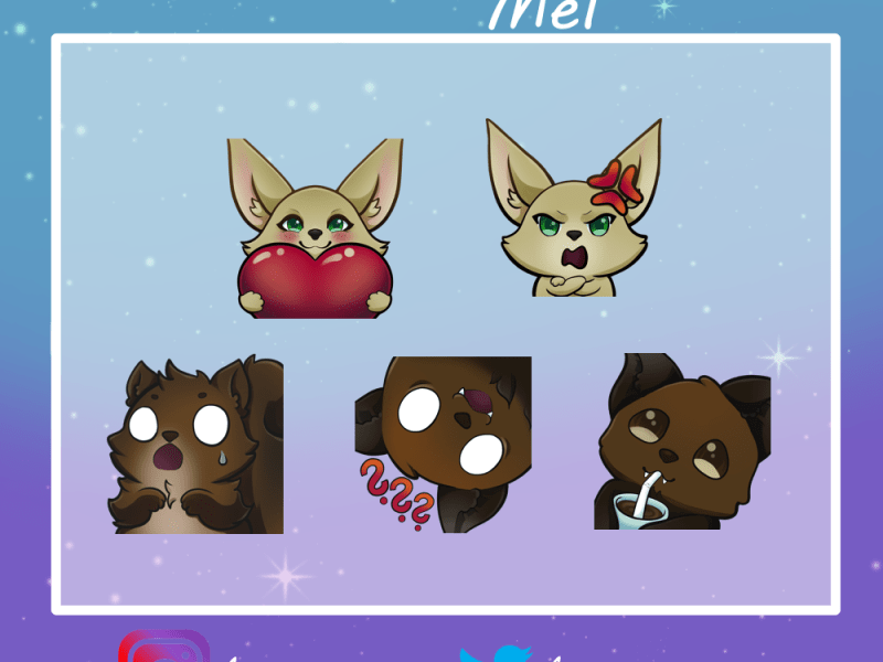 Twitch Emotes für&nbsp;Mel_A_92